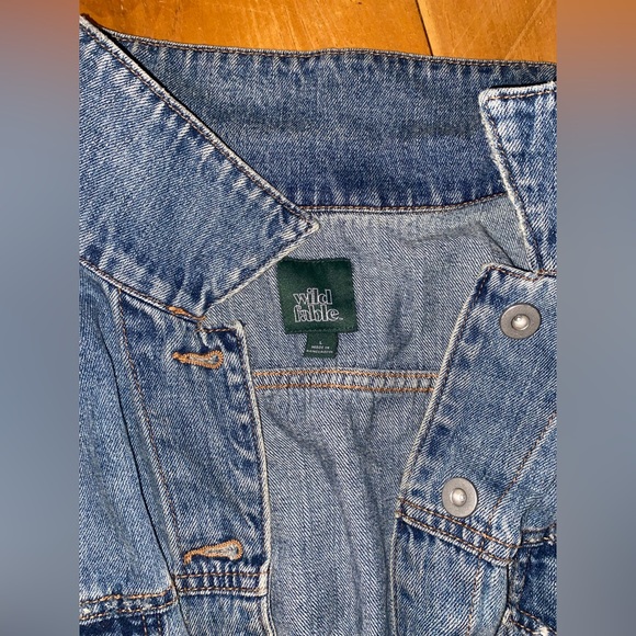 Cute oversized jean jacket - Picture 2 of 3